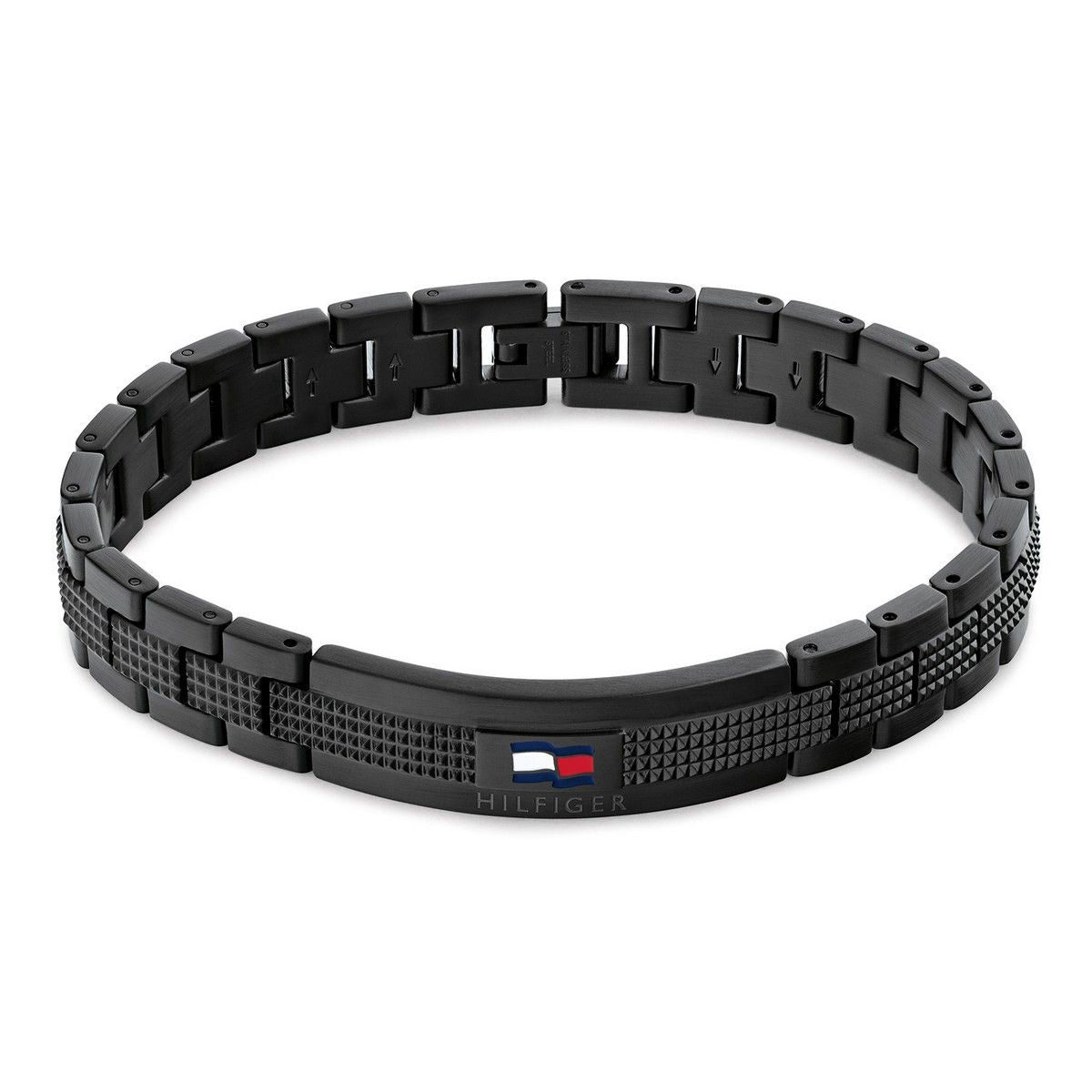 Tommy Hilfiger Jewels TJ2790420 Armband Heren Zwart Staal 20 cm, exclusief en kwalitatief hoogwaardig. Ontdek nu!
