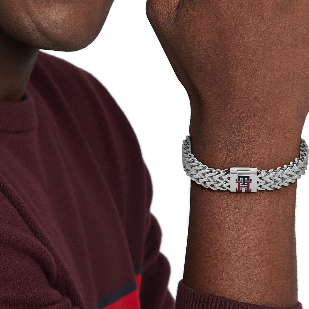 Tommy Hilfiger Jewels TJ2790462 Armband Heren Staal 22 cm, exclusief en kwalitatief hoogwaardig. Ontdek nu!