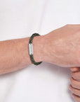 Tommy Hilfiger Jewels TJ2790481 Armband Heren Groen 19cm, exclusief en kwalitatief hoogwaardig. Ontdek nu!