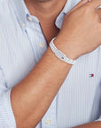Tommy Hilfiger Jewels TJ2790501 Armband Heren Zilverkleurig 19,5cm, exclusief en kwalitatief hoogwaardig. Ontdek nu!