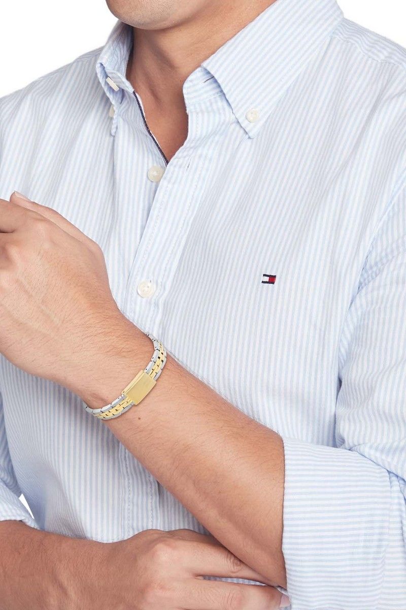 Tommy Hilfiger Jewels TJ2790502 Armband Heren Bicolor 19,5cm, exclusief en kwalitatief hoogwaardig. Ontdek nu!
