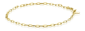 Zinzi Gold 14 karaat gouden armband met ovale schakels 2,2mm breed ZGA291, exclusief en kwalitatief hoogwaardig. Ontdek nu!
