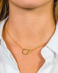 Zinzi Gold 14 karaat gouden jasseron ketting ronde vormen 42cm ZGC113, exclusief en kwalitatief hoogwaardig. Ontdek nu!