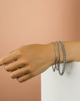 Zinzi zilveren gourmet armband geel verguld 6,5mm breed 19cm ZIA1056G, exclusief en kwalitatief hoogwaardig. Ontdek nu!