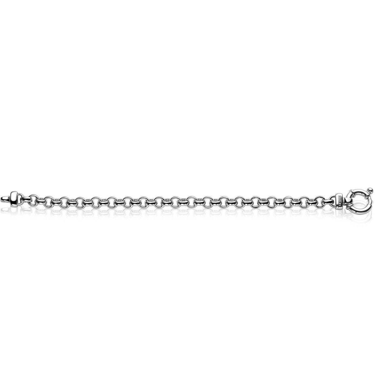Zinzi zilveren jasseron armband 6,5mm breed ZIA1729, exclusief en kwalitatief hoogwaardig. Ontdek nu!