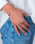 Zinzi zilveren armband rosé verguld ZIA1798R (Lengte 17-19cm), exclusief en kwalitatief hoogwaardig. Ontdek nu!