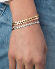 Zinzi zilveren armband rosé verguld ZIA1798R (Lengte 17-19cm), exclusief en kwalitatief hoogwaardig. Ontdek nu!