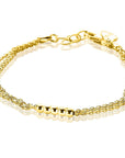 Zinzi zilveren armband goud verguld ZIA1799G (Lengte 19cm), exclusief en kwalitatief hoogwaardig. Ontdek nu!