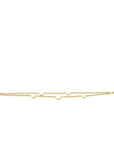 Zinzi zilveren armband goud verguld ZIA1808G (Lengte 17,5-19,5 cm), exclusief en kwalitatief hoogwaardig. Ontdek nu!