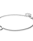 Zinzi zilveren armband rond wit ZIA1830, exclusief en kwalitatief hoogwaardig. Ontdek nu!
