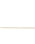 Zinzi zilveren fantasie armband 14K geel verguld ronde schakels witte parels ZIA2186G, exclusief en kwalitatief hoogwaardig. Ontdek nu!