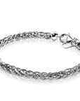 Zinzi zilveren armband vossenstaart 5mm breed 19cm ZIA2214, exclusief en kwalitatief hoogwaardig. Ontdek nu!