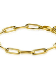 Zinzi gold plated zilveren armband met 5,5mm brede paperclip schakel 19cm ZIA2286G, exclusief en kwalitatief hoogwaardig. Ontdek nu!