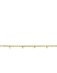 Zinzi gold plated zilveren multi-look armband met gourmet en paperclip schakels, bezet met vier ronde zirkonia's ZIA2362Y, exclusief en kwalitatief hoogwaardig. Ontdek nu!