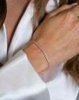 Zinzi zilveren armband, in het midden bezet met 21 witte zirkonia's 16-19cm ZIA2370, exclusief en kwalitatief hoogwaardig. Ontdek nu!