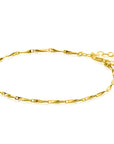 Zinzi Goud Verguld Zilveren Pijlvormige Schakelarmband | 1,5mm 17,5-20cm ZIA2414G, exclusief en kwalitatief hoogwaardig. Ontdek nu!