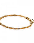Zinzi zilveren fantasie armband geel verguld 18,5cm ZIA878G, exclusief en kwalitatief hoogwaardig. Ontdek nu!