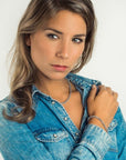 Zinzi zilveren schakelketting 4,5mm breed 45cm ZIC1057, exclusief en kwalitatief hoogwaardig. Ontdek nu!