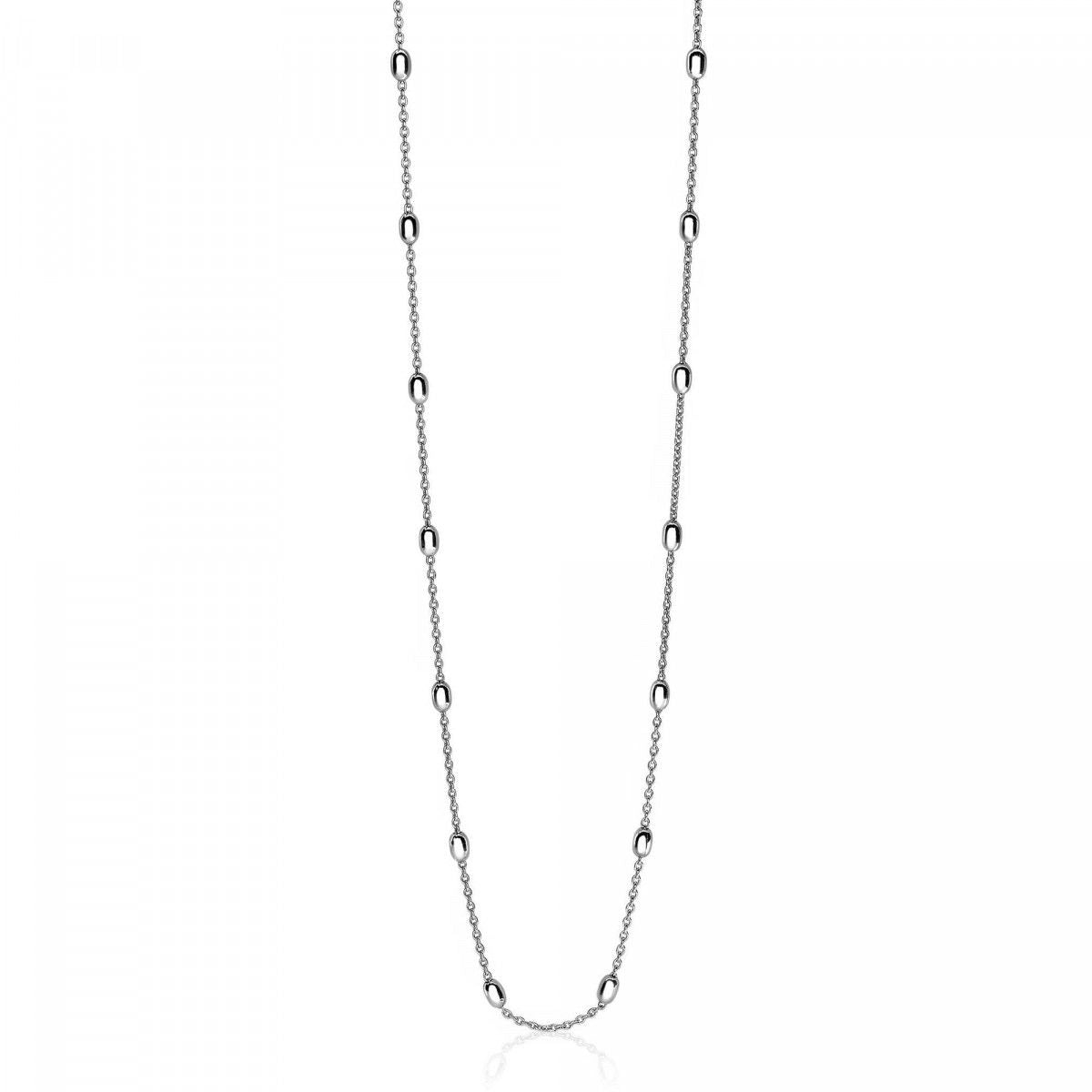 Zinzi zilveren fantasie collier ovaal 42-45cm ZIC1655, exclusief en kwalitatief hoogwaardig. Ontdek nu!