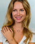 Zinzi zilveren ketting open rond wit 45cm ZIC1743, exclusief en kwalitatief hoogwaardig. Ontdek nu!