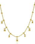 Zinzi zilveren bolletjes schakelcollier geelverguld met grotere bollen 40-43cm ZIC1985G, exclusief en kwalitatief hoogwaardig. Ontdek nu!