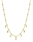Zinzi zilveren bolletjes schakelcollier geelverguld met grotere bollen 40-43cm ZIC1985G, exclusief en kwalitatief hoogwaardig. Ontdek nu!