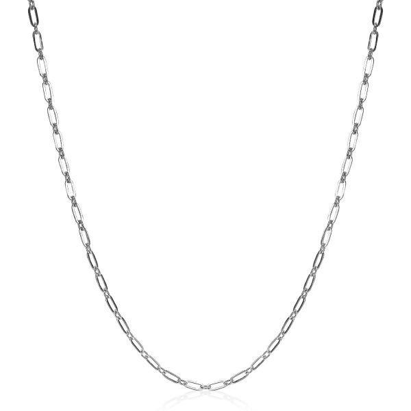 Zinzi zilveren ketting 45 cm met paperclip schakel 2,4 mm breed ZIC2033, exclusief en kwalitatief hoogwaardig. Ontdek nu!