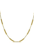 Zinzi zilveren ketting 14K geel verguld bolletjes 45cm ZIC2182G, exclusief en kwalitatief hoogwaardig. Ontdek nu!