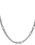 Zinzi zilveren ketting 45cm jasseron en ovale schakels 5,5mm breed ZIC2205, exclusief en kwalitatief hoogwaardig. Ontdek nu!