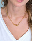 Zinzi zilveren ketting 14K geel verguld 45cm ovale sluitringen ZIC2215G, exclusief en kwalitatief hoogwaardig. Ontdek nu!