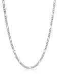Zinzi zilveren figaro ketting 3,5mm breed 40-45cm ZIC2291, exclusief en kwalitatief hoogwaardig. Ontdek nu!