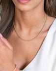 Zinzi gold plated zilveren koord ketting 2,6mm breed 42-45cm ZIC2386G, exclusief en kwalitatief hoogwaardig. Ontdek nu!