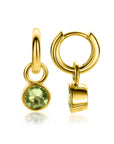Zinzi ZICH-AUG - Gold Plated Oorbedels met Geboortesteen Augustus, exclusief en kwalitatief hoogwaardig. Ontdek nu!