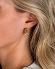 Zinzi ZICH-NOV - Gold Plated Oorbedels met Gele Geboortesteen November, exclusief en kwalitatief hoogwaardig. Ontdek nu!