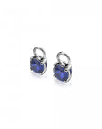 Zinzi zilveren oorbedels rond donkerblauw ZICH1300Q, exclusief en kwalitatief hoogwaardig. Ontdek nu!