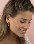 Zinzi zilveren oorbedels rond roze ZICH1300R, exclusief en kwalitatief hoogwaardig. Ontdek nu!