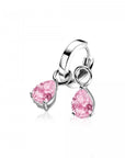 Zinzi zilveren oorbedels peervormig roze ZICH1302R, exclusief en kwalitatief hoogwaardig. Ontdek nu!