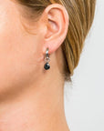 Zinzi zilveren oorbedels peervormig zwart ZICH1302Z, exclusief en kwalitatief hoogwaardig. Ontdek nu!