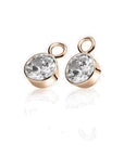 Zinzi zilveren oorbedels rose verguld 7mm rond wit ZICH1486D, exclusief en kwalitatief hoogwaardig. Ontdek nu!