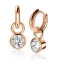 Zinzi zilveren oorbedels rose verguld 7mm rond wit ZICH1486D, exclusief en kwalitatief hoogwaardig. Ontdek nu!