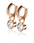 Zinzi zilveren oorbedels rose verguld 7mm rond wit ZICH1486D, exclusief en kwalitatief hoogwaardig. Ontdek nu!