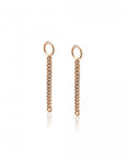 Zinzi zilveren oorbedels roseverguld gourmet ketting 30mm ZICH1694R, exclusief en kwalitatief hoogwaardig. Ontdek nu!