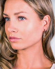 Zinzi zilveren oorbedels roseverguld gourmet ketting 30mm ZICH1694R, exclusief en kwalitatief hoogwaardig. Ontdek nu!