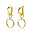 Zinzi oorringen inclusief oorbedels - Z194G-CH1748G - Goud, exclusief en kwalitatief hoogwaardig. Ontdek nu!