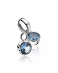 Zinzi zilveren oorbedels blauw ZICH186B, exclusief en kwalitatief hoogwaardig. Ontdek nu!