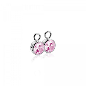 Zinzi zilveren oorbedels roze ZICH186R, exclusief en kwalitatief hoogwaardig. Ontdek nu!