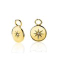 Zinzi zilveren oorbedels 14K geel verguld rond 10mm zon witte zirkonia ZICH1994G, exclusief en kwalitatief hoogwaardig. Ontdek nu!