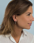 Zinzi zilveren oorbedels parel bruin ZICH266BR, exclusief en kwalitatief hoogwaardig. Ontdek nu!