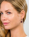 Zinzi zilveren oorbedels parel rond bordeaux rood 10mm ZICH266DR, exclusief en kwalitatief hoogwaardig. Ontdek nu!