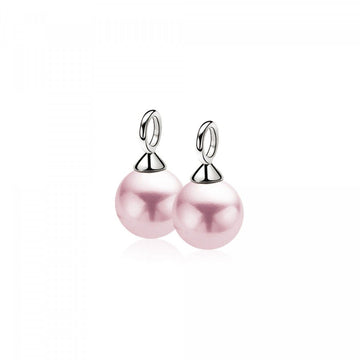 Zinzi zilveren oorbedels parel roze ZICH266R, exclusief en kwalitatief hoogwaardig. Ontdek nu!